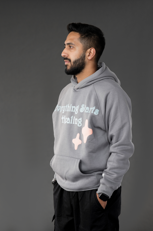 Feelings Grey Hoodie