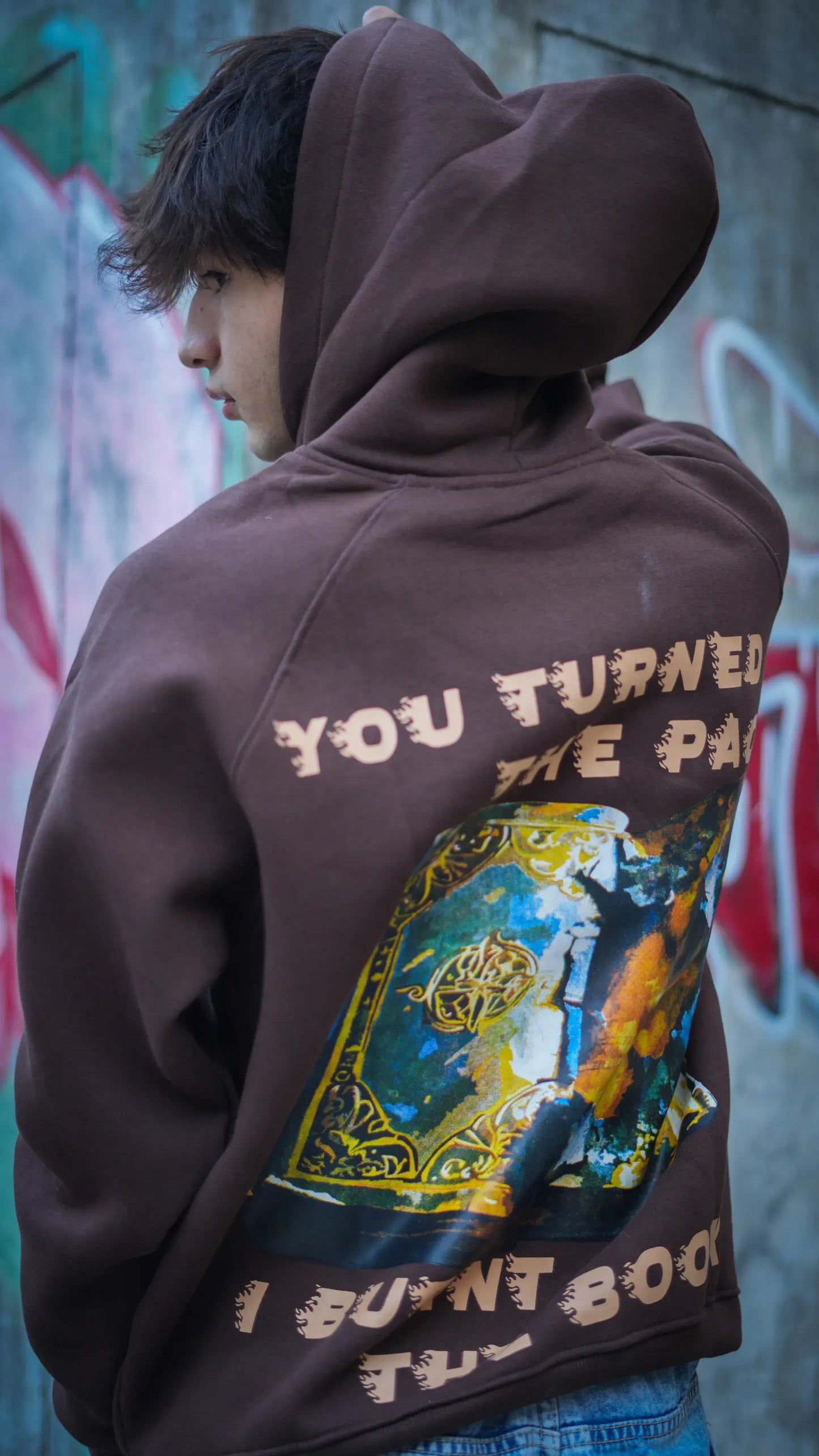 Book Brown Unisex Hoodie