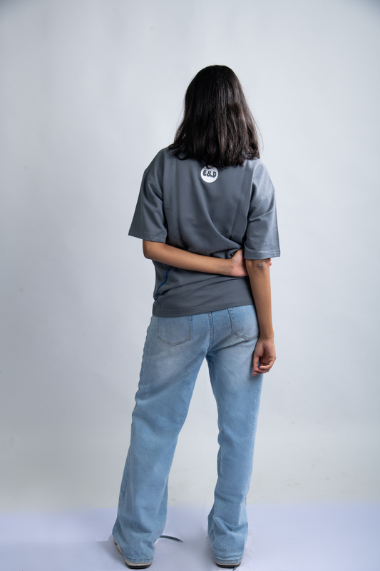 Escape Grey Oversize T-shirt