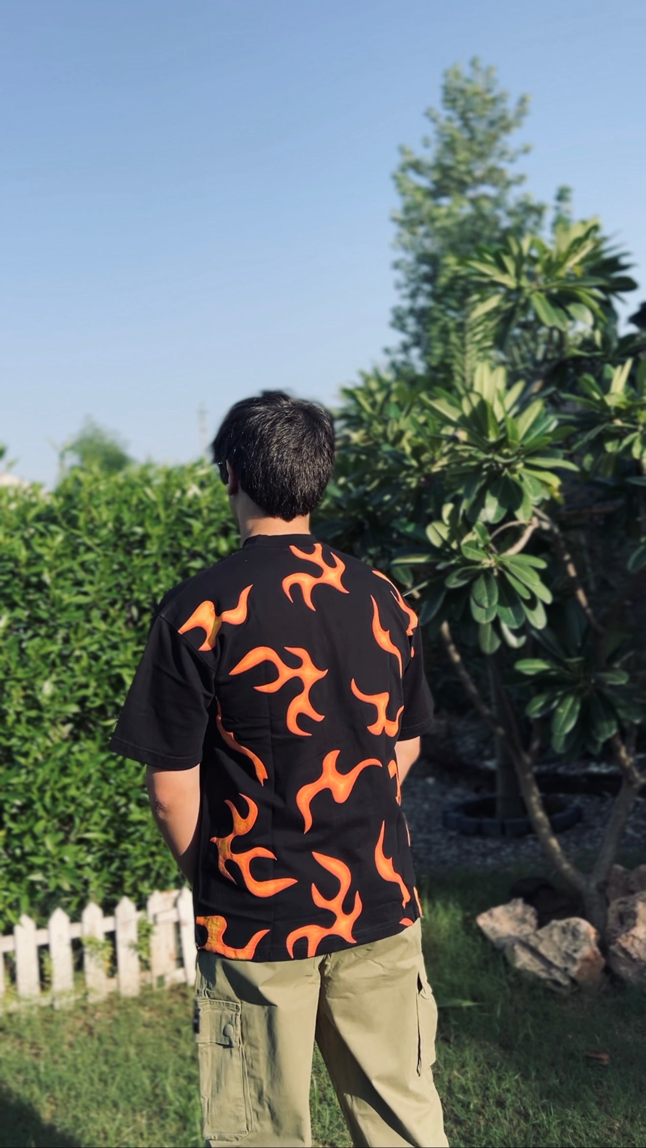 Escape& Die Black Oversize T-Shirt