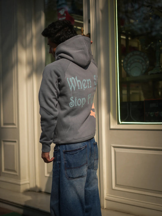 Feelings Grey Unisex Hoodie