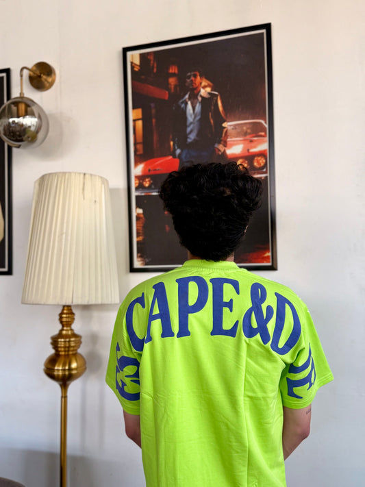 Escape Drop Shoulder Neon Oversize T-Shirt