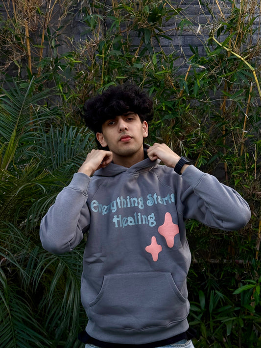 Feelings Grey Unisex Hoodie