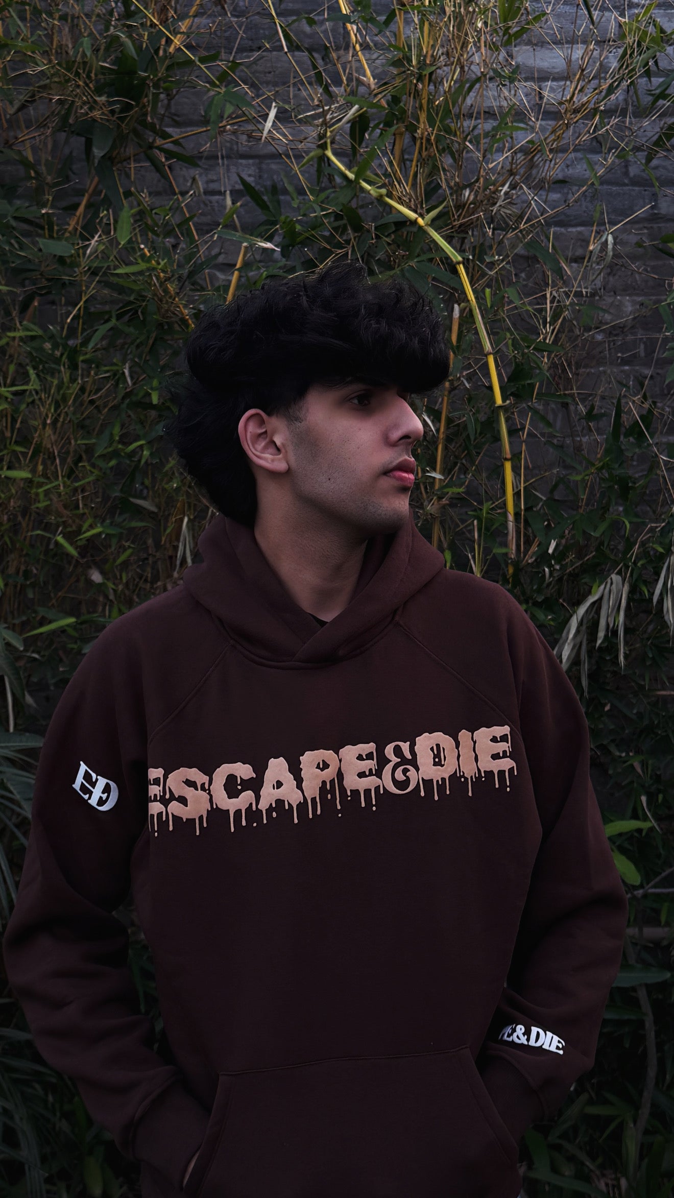 Book Brown Unisex Hoodie