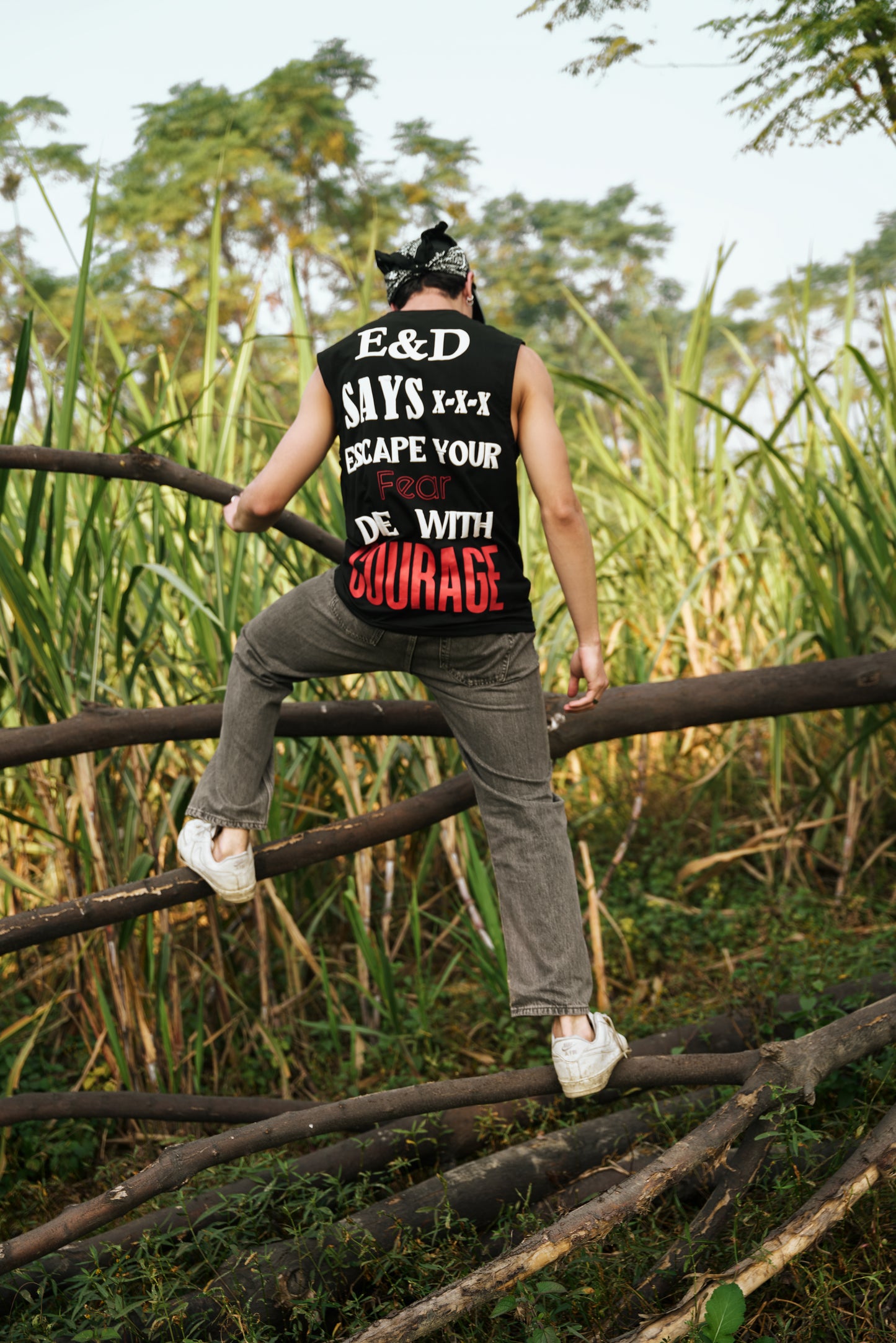 Escape Your Fear Tank Top/Sando