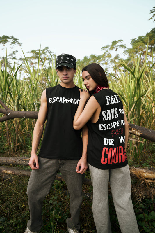 Escape Your Fear Tank Top/Sando