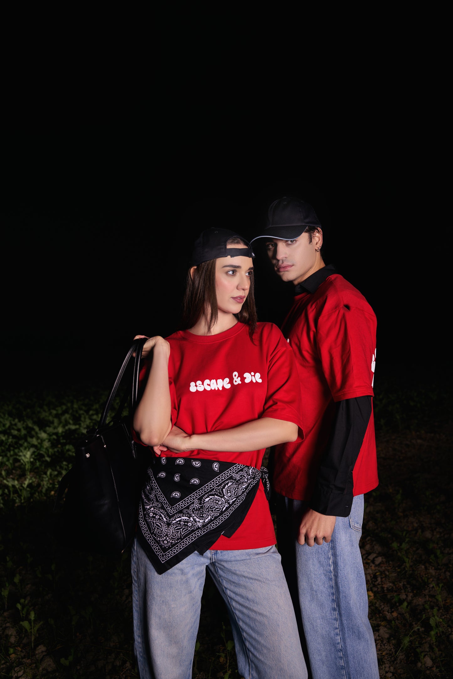 Ladder on the edge T-shirt 