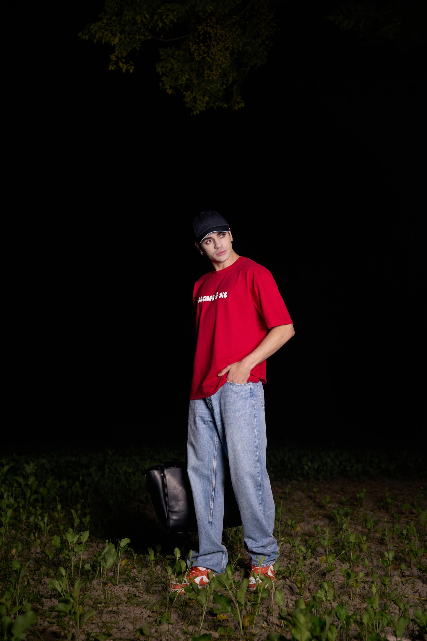 Ladder on the edge T-shirt 