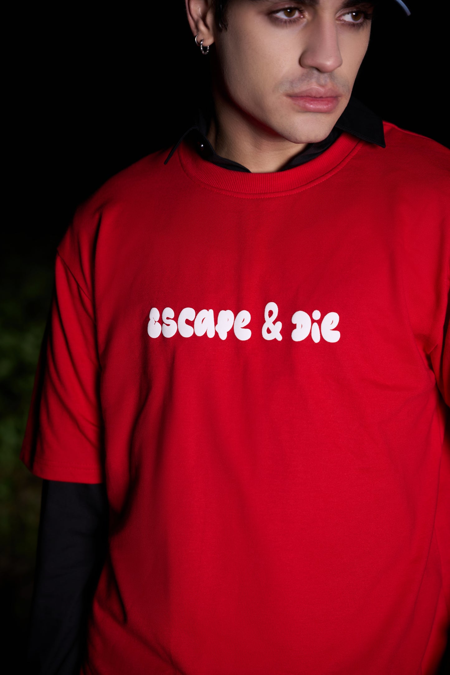 Ladder on the edge T-shirt 