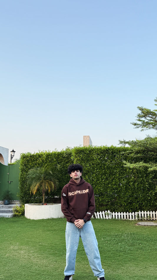 Book Brown Unisex Hoodie