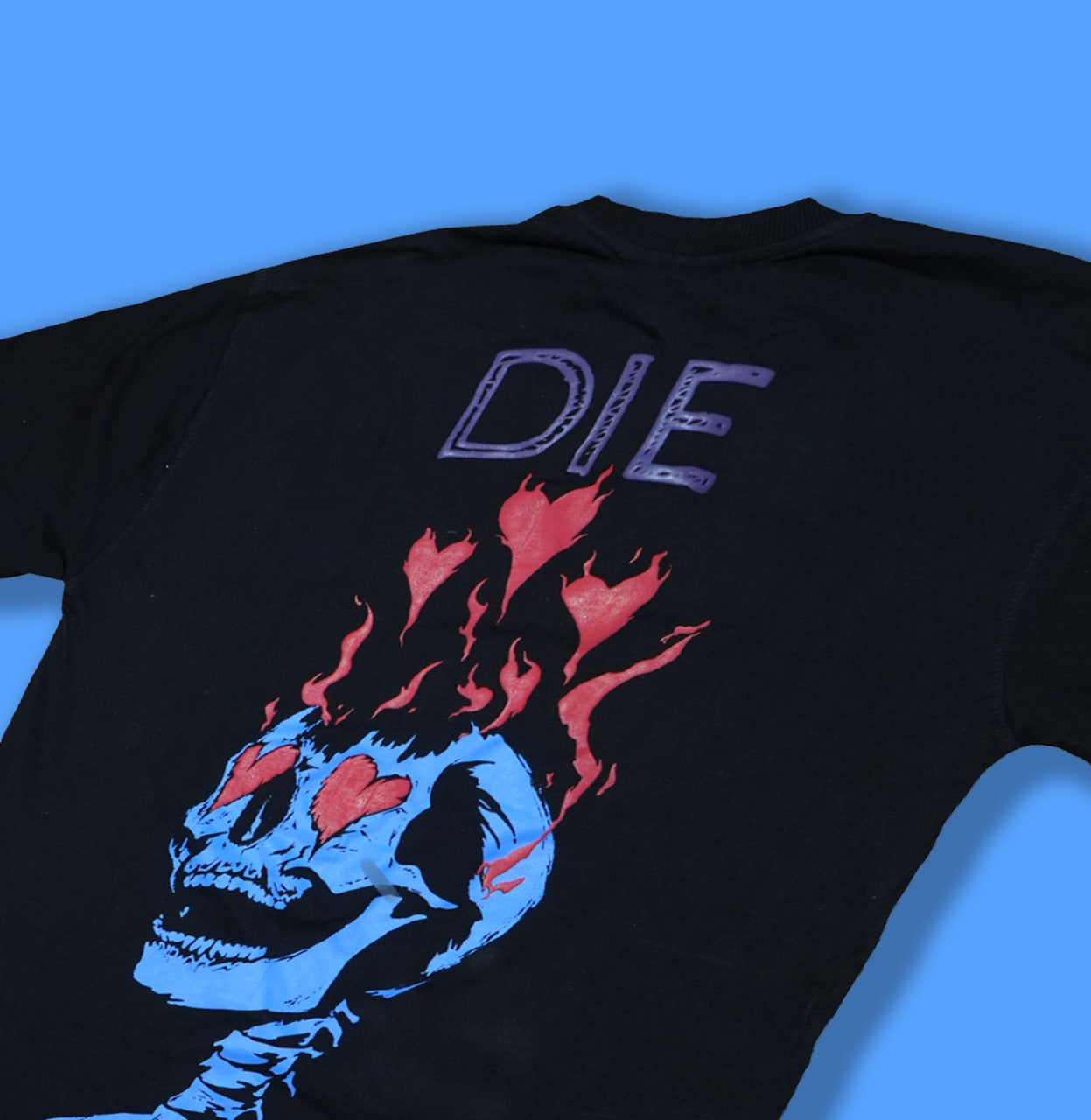 ESCAPE&DIE BLACK TYPE1 OVERSIZE T-SHIRT